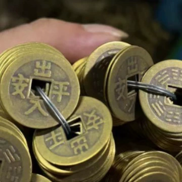 Латунные антик медные монеты