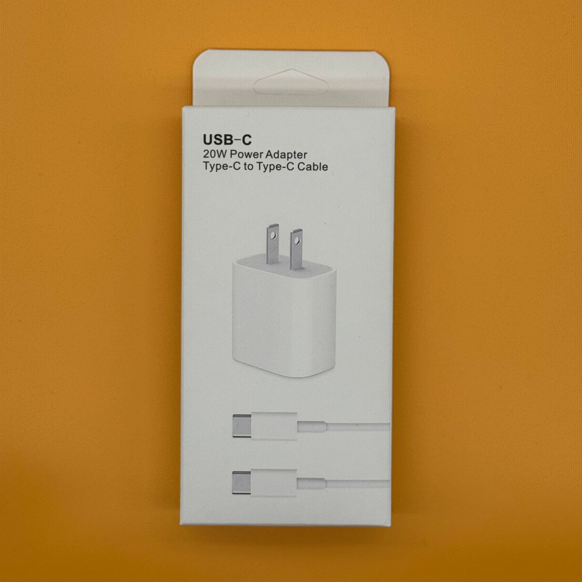 PD20W3C 빠른 충전 헤드 + C- C 라인 1 m [포장]]