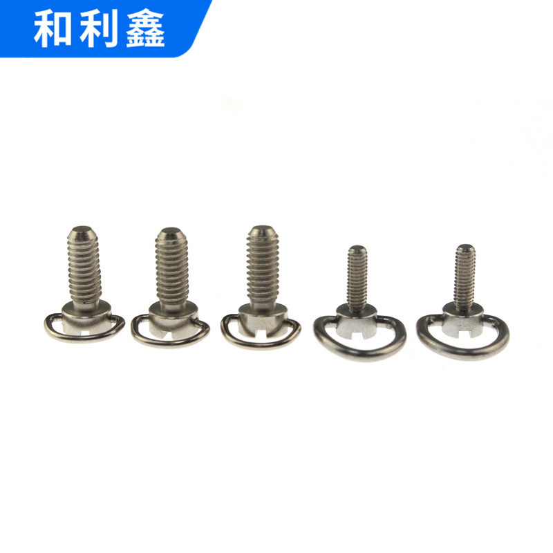 手拧吊环螺丝不锈钢羊眼自攻螺丝云台支架手拧快拆螺丝量大价优