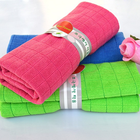 Wholesale Absorbent Cleaning Cloths, Checkerboard Towels, Kitchen Cleaning Cloths, Dishwashing Cloths That Don'T Shed Easily, Strong Absorbency, No Lint