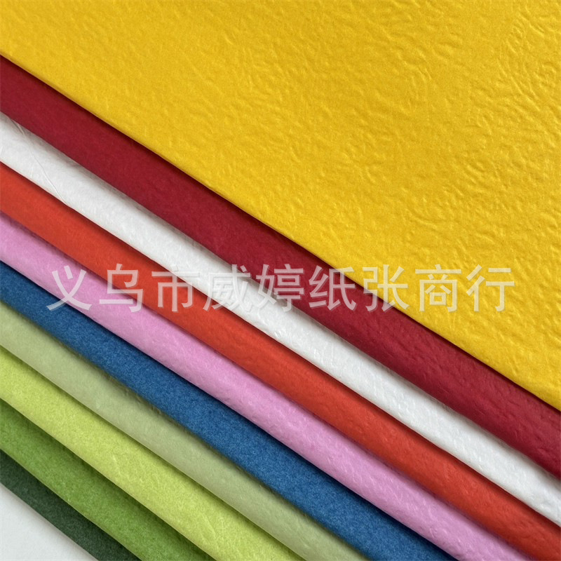 Papel de mano estampado de alta calidad, material de contabilidad de mano, embalaje de caja de regalo, papel de arte de textura de color