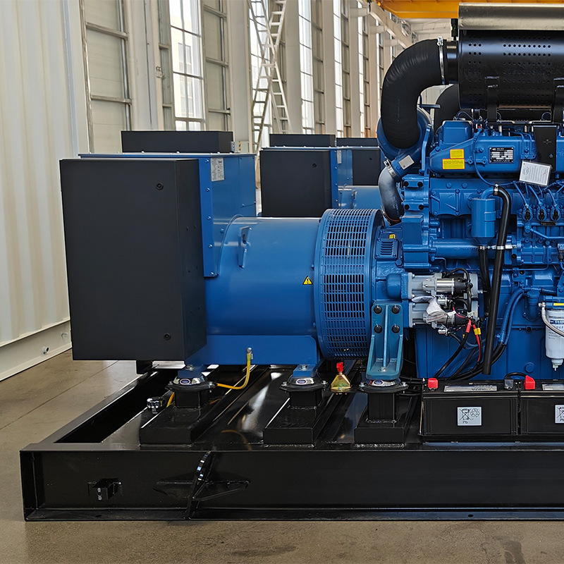 玉柴大出力ディーゼル発電機水利橋建設常用電源600KW発電機ユニット|undefined