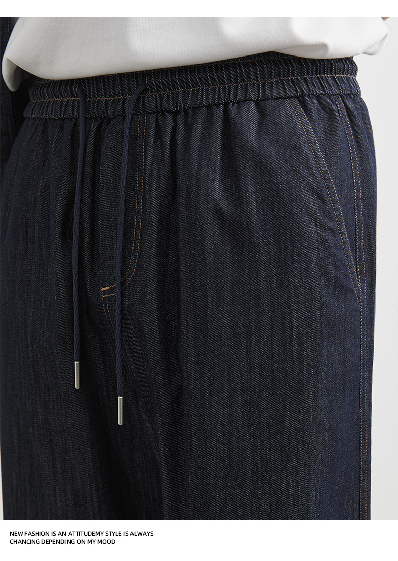 Bộ vest denim nam hai mảnh áo sơ mi dài tay quần dài — màu sắc chi tiết 12