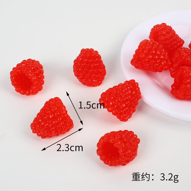 Venta directa de fábrica simulación salvaje fresa frambuesa modelo simulación falsa fruta tiro props tienda Decoración