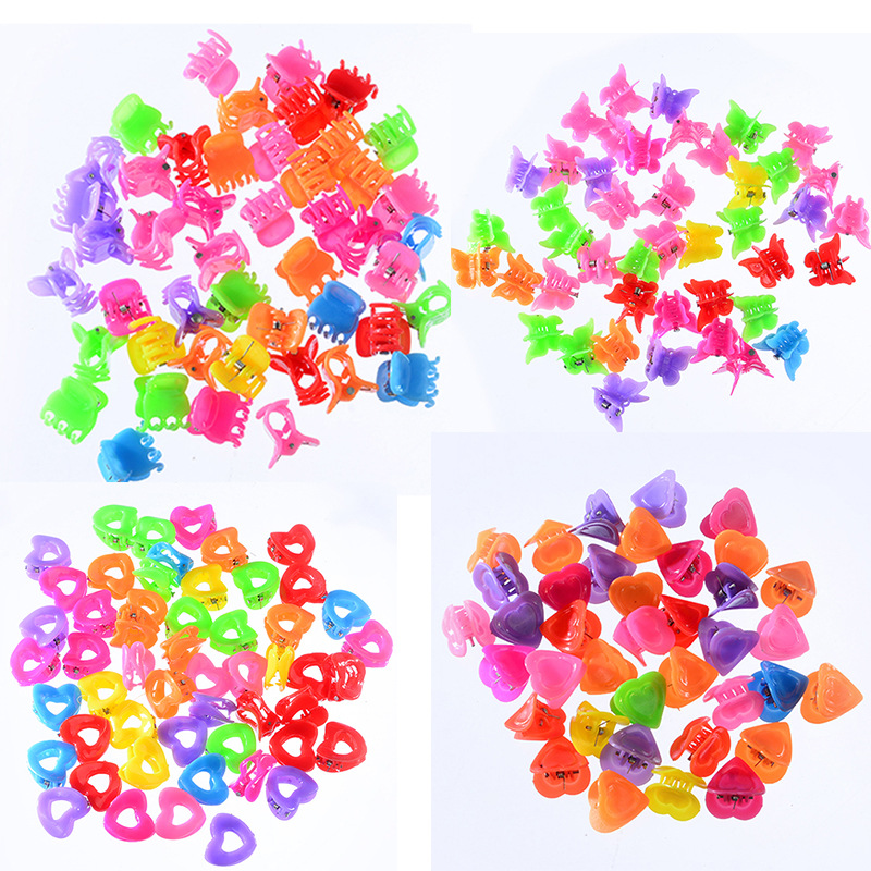 Children's mini claw clip network merchant source flowers