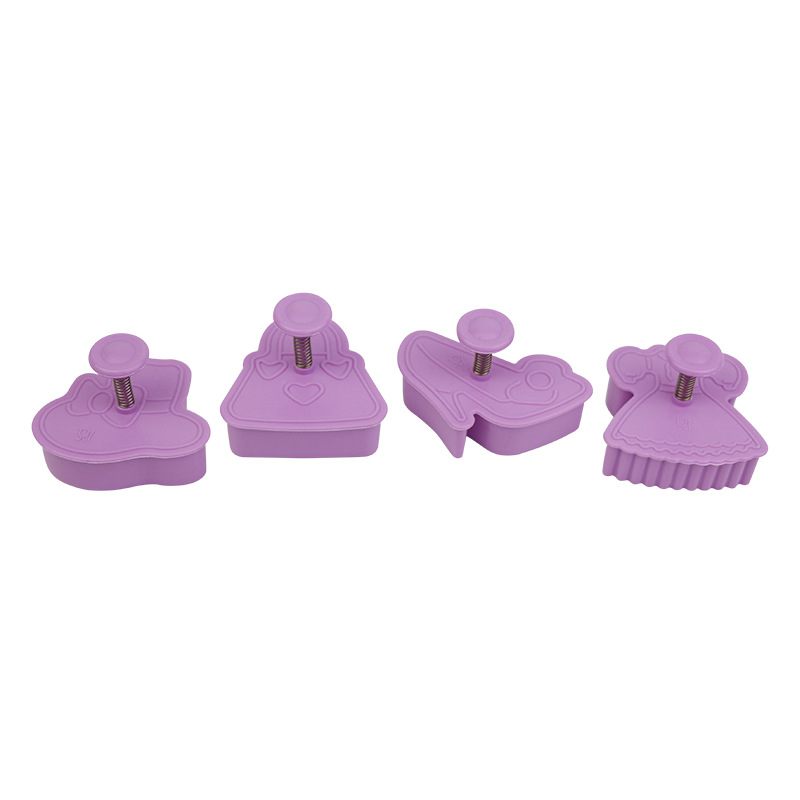 3D plástico estereoscópico spr prensado molde de corte bolsas de tacones altos gorras falda festival de la diosa molde de barro de cerámica
