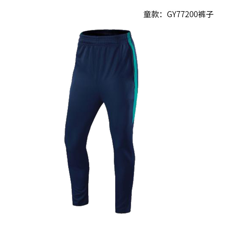 Cuello vertical empalme transfronterizo de dos piezas primavera y otoño grupo running trajes deportivos juveniles trajes deportivos personalizados para hombres