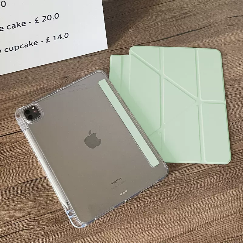 新款iPadAir2024保护套Pro11防摔3Y折九10代10.2拆分12.9皮套适用