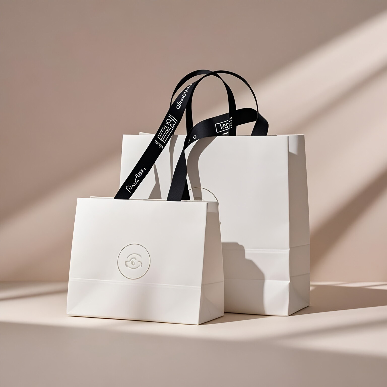 纸袋啶制手提袋礼品袋服装店礼品袋子轻奢高档可爱小吃大号时尚