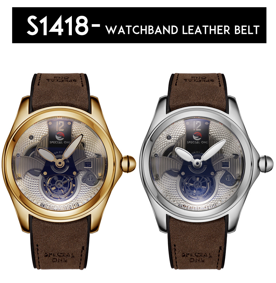 Men's Mechanical Watch Retro Style Waterproof Steel Strap Luxury_voghion.com