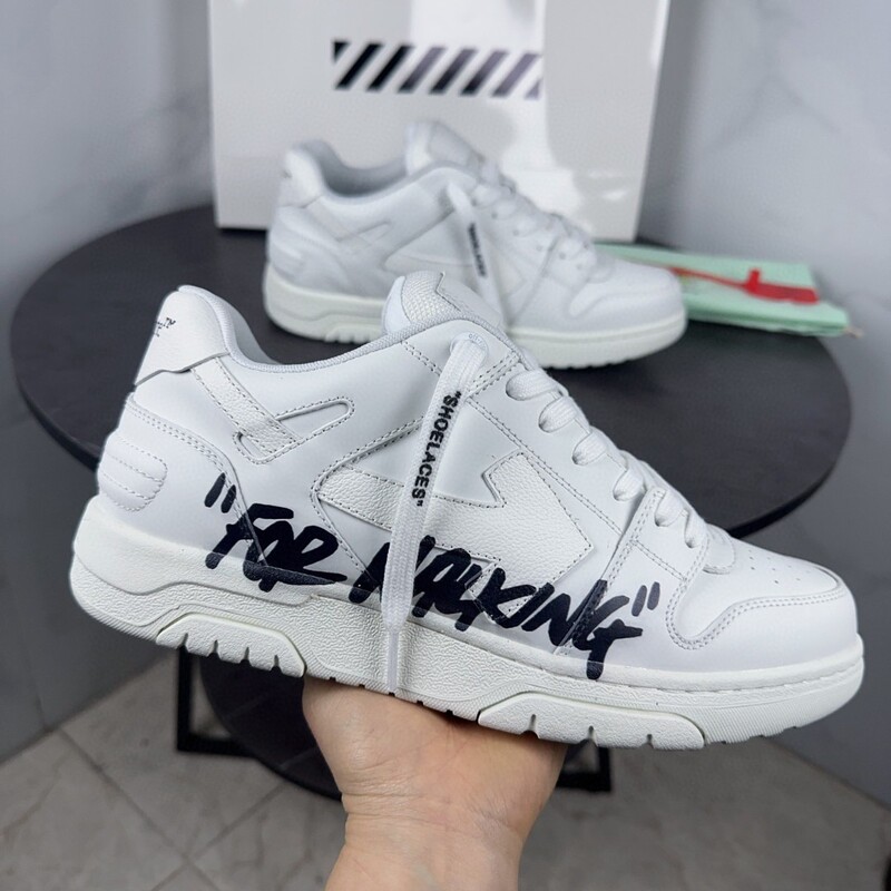 23 Spring and Summer New European Style Off-Brand White Men's and Women's Ow Couple Thick-Soled White Sneakers Sports Casual Sneakers 23 Spring and Summer New European Style Off-Brand White Men's and Women's Ow Couple Thick-Soled White Sneakers Sports Casual Sneakers