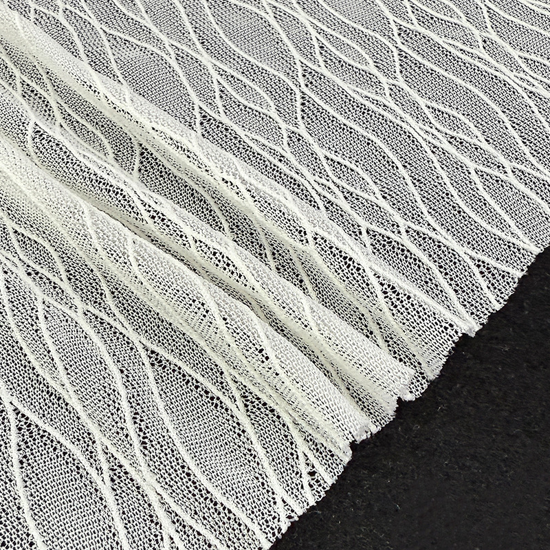 2026 nueva moda agujero encaje brocado telas de amoníaco chaqueta interior con ropa de base fabricantes de ropa de mujer en stock