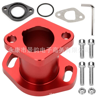 Mini Motorcycle Accessories 212Cc Ct200U Mb200 Cnc Modified Intake Pip Intake Pipe Joint (Motosiklet ləvazimatları və aksesuarları) - red