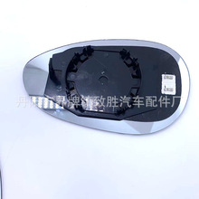 适用于07-18fiat 500后视镜片 fiat punto 05-18后视镜片反光片