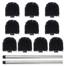 跨境塑料不锈钢马桶刷组合套装卫生间清洁刷子厕所清洁刷日用百货