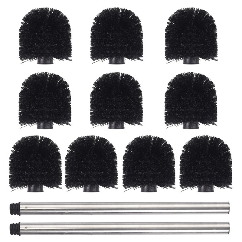 跨境塑料不锈钢马桶刷组合套装卫生间清洁刷子厕所清洁刷日用百货