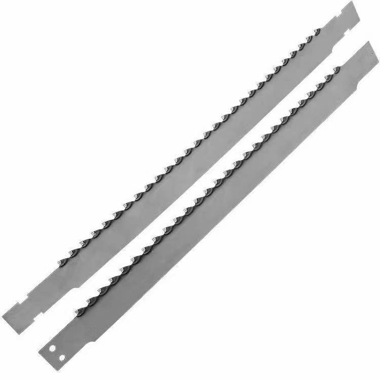 景枫木工锯条柞木胡桃木切割钨钢合金带锯条司太立框锯条薄片木工