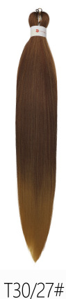 PVC fibra química de baja temperatura fluffy EZ trenza grande trenza fácil trenza image 22