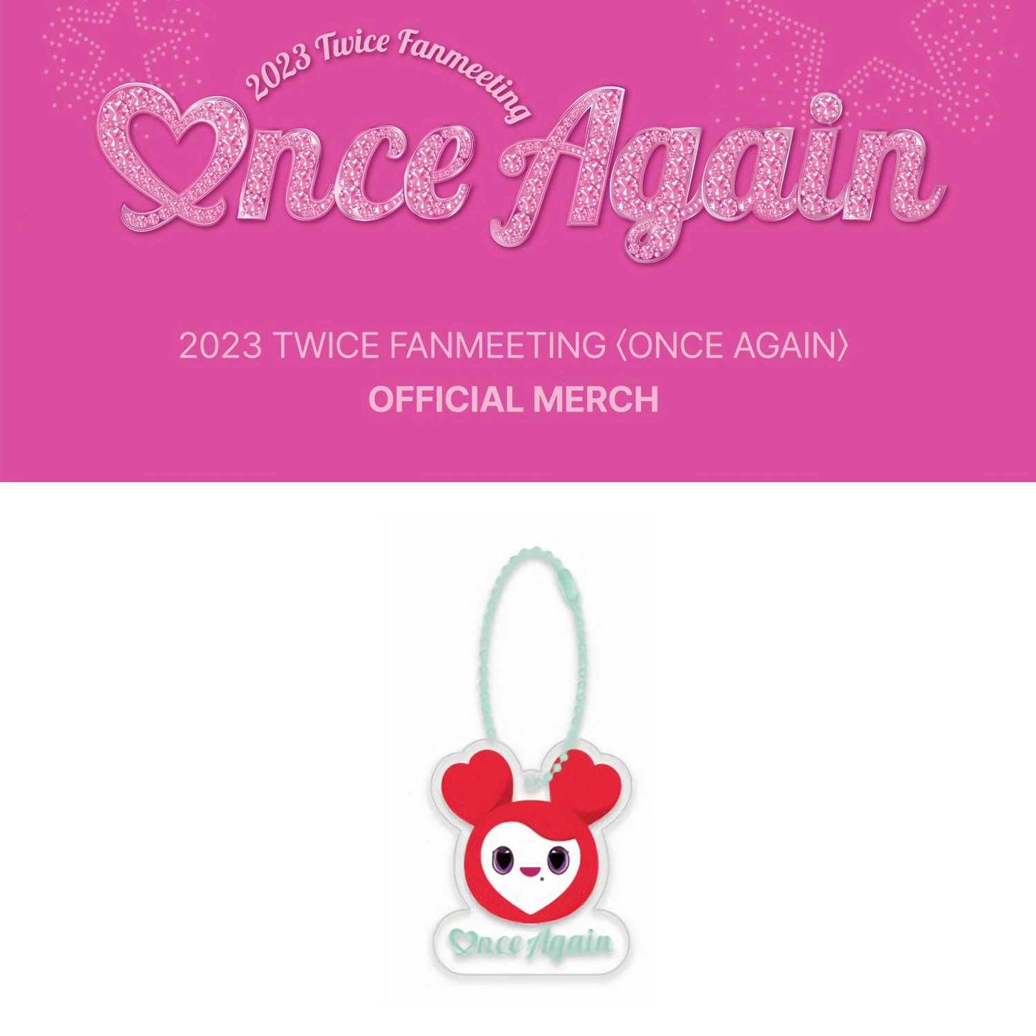 TWICE LOVELYS мультяшный образ ONCEAGAIN двухсторонний акриловый брелок‑подвеска аксессуары периферия