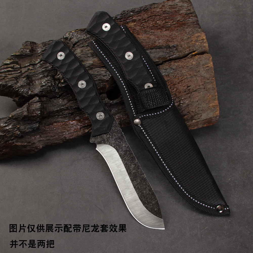 cuchillo de frutas portátil cuchillo de supervivencia de alta dureza cuchillo de pícnic cuchillo de hogar image 14