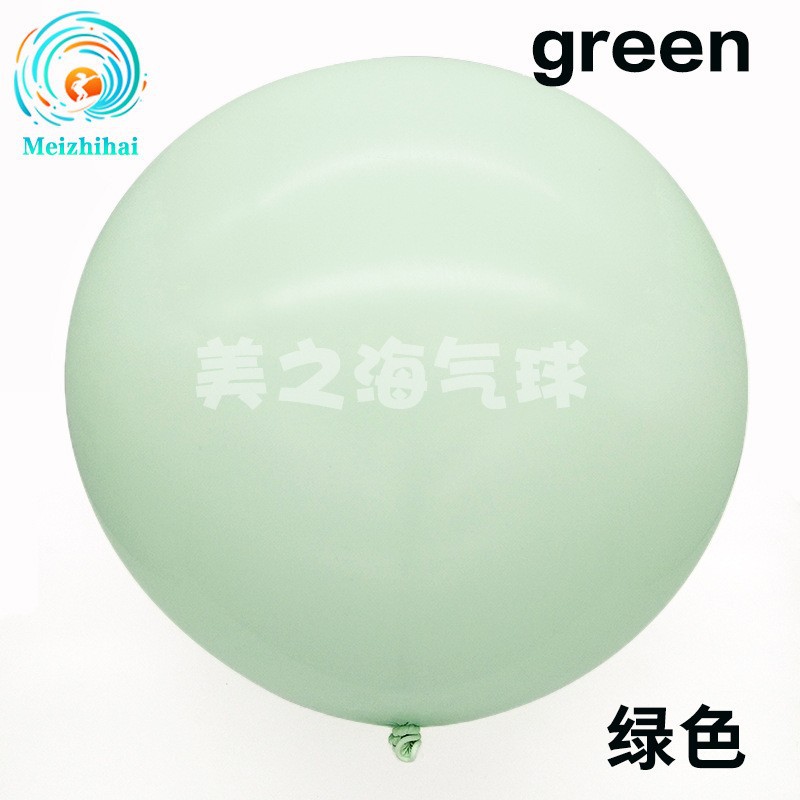 Globos de látex mate personalizados de 36 pulgadas en el mercado nocturno para vender puestos engrosados redondos, decoración de bolas, fiesta de cumpleaños al por mayor