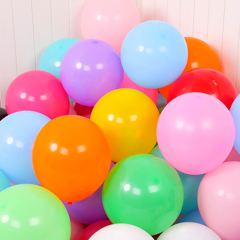 10 inch 1.8g matte balloon thickened birthday party wedding decoration festival scene decoration