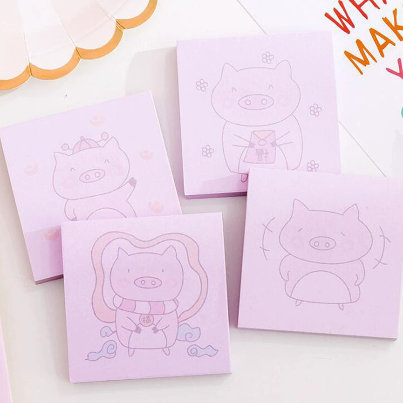 Cartoon handheld notebook for students, note