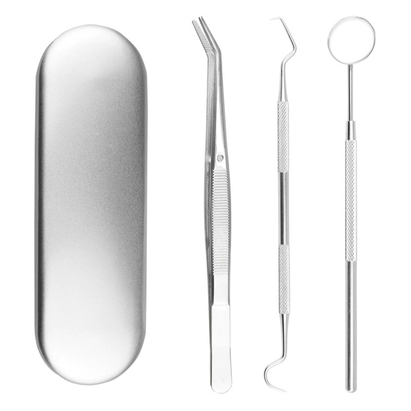 Инструменты стоматолога из нержавеющей стали костюм Зеркальный зонд для рта Средство для удаления зубного камня Стоматологические инструменты Инструменты для ухода за полостью рта