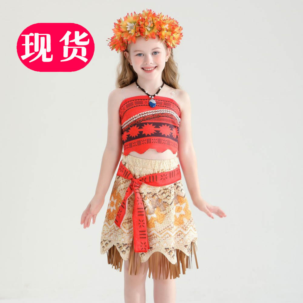 Трансграничная Моана Моана, одежда COS в том же стиле, платье для девочек, детская одежда, внешняя торговля для девочек, NN24