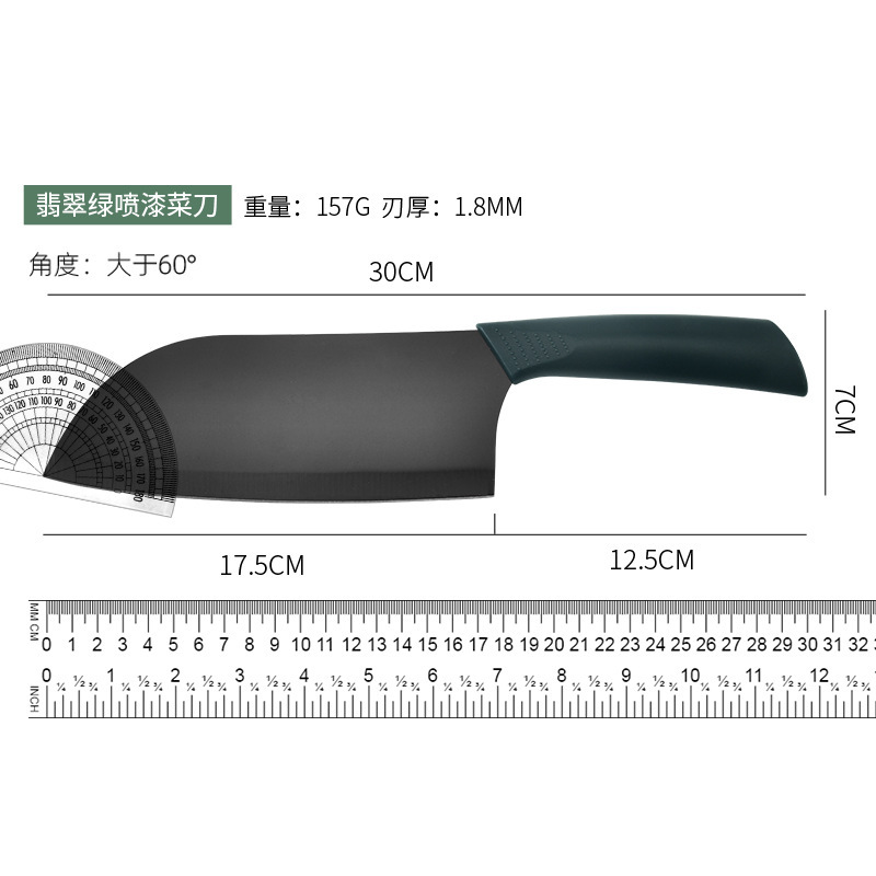Cuchillo de cocina doméstico, ligero y afilado, cuchillo para mujer, cocina, corte de verduras, corte de carne, cuchillo multifunción de acero inoxidable
