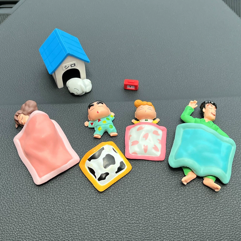 Douyin Nobara Sleep Squad Crayon Shinchan Family Crayon Crayon Family Car Car Family Car Family Creative