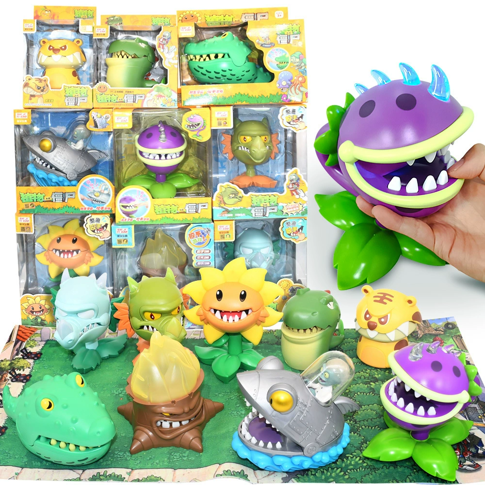 Plants vs. Zombies, игрушка со светом и музыкой, щипает палец