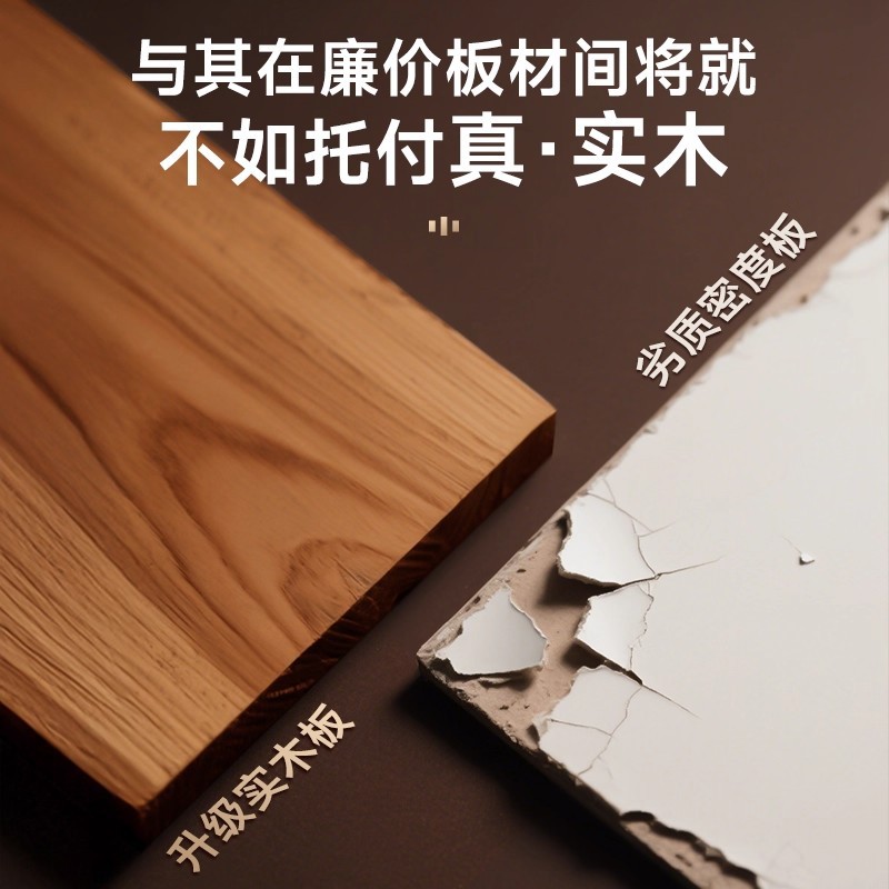 Estante de cocina armario de comedor multifuncional de madera maciza contra la pared mesa de trabajo microondas almacenamiento armario de comedor doméstico