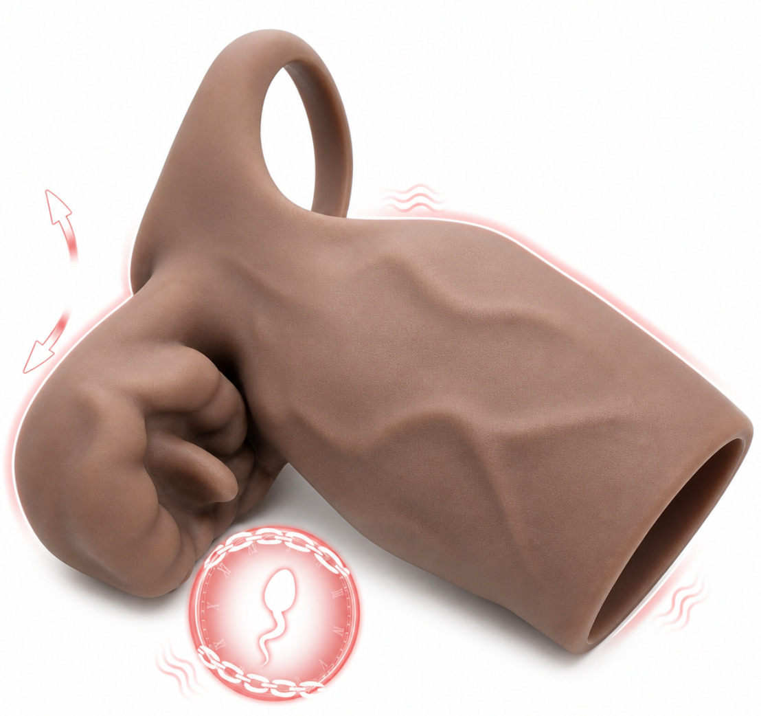 Amazon anillo de bloqueo del pene entrenador masculino anillo de vibración de lobo de guerra de hombres y mujeres parejas coquetear resonía con el mismo anillo único