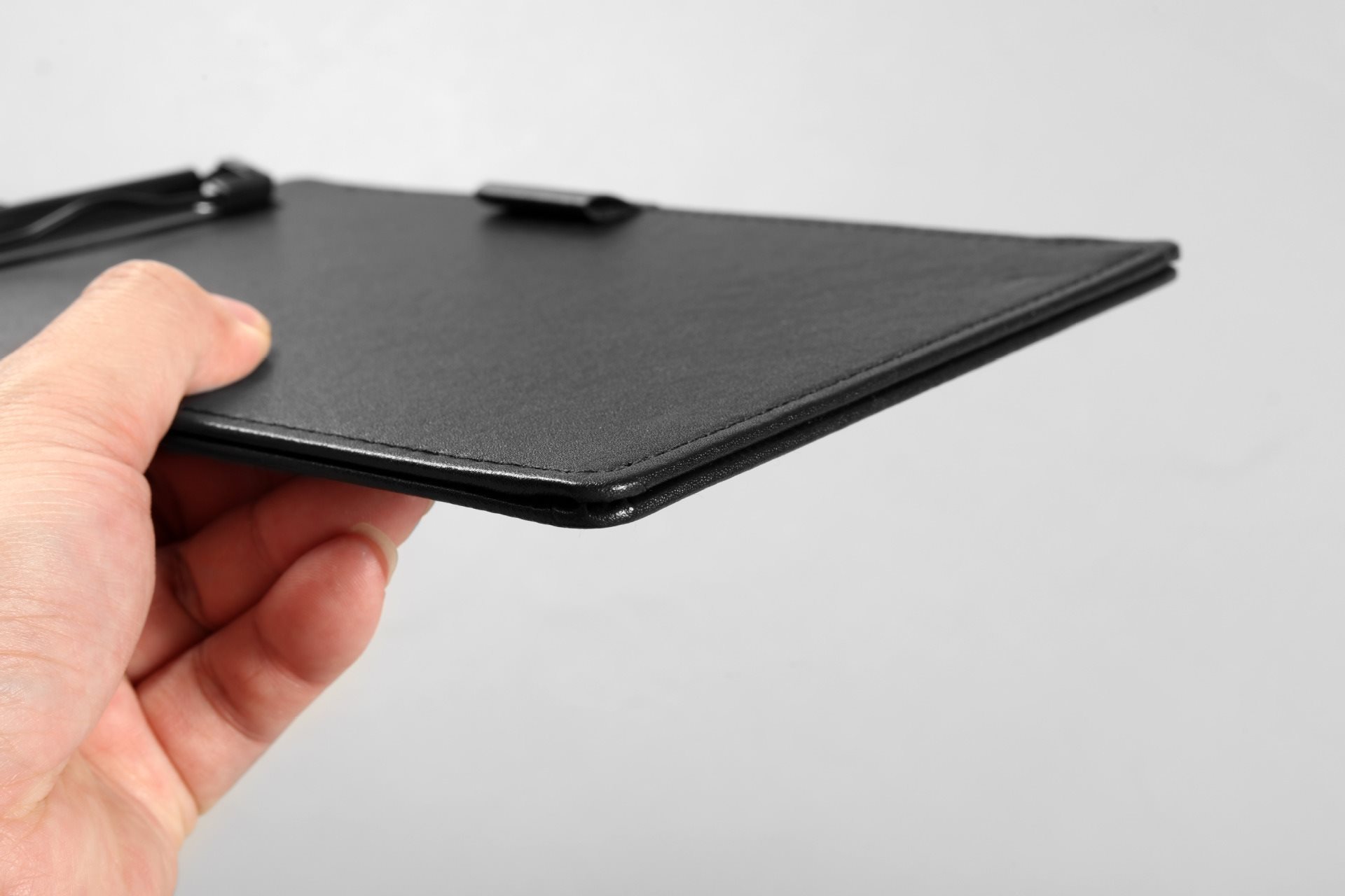 Kangbai D5041 high-end A4 leather board clip student writing pad…
