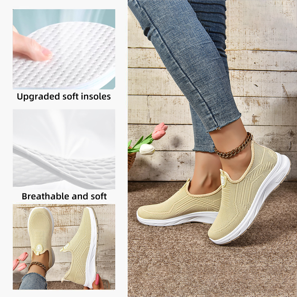 Zapatos mujer verano ocio deportes transpirable transfronterizo tallas grandes zapatos de mujer zapatos de suela blanda para mujer zapatos perezosos de un pie