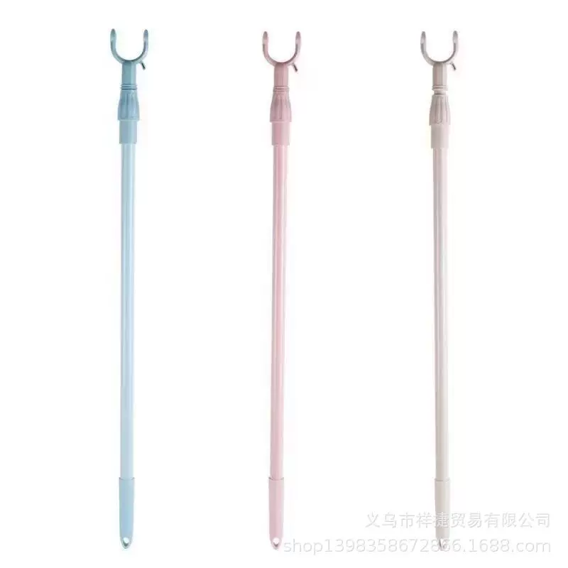 厂家 衣叉塑料 穿衣杆 衣叉可伸缩 塑料挂衣杆 晾衣杆 衣叉配件