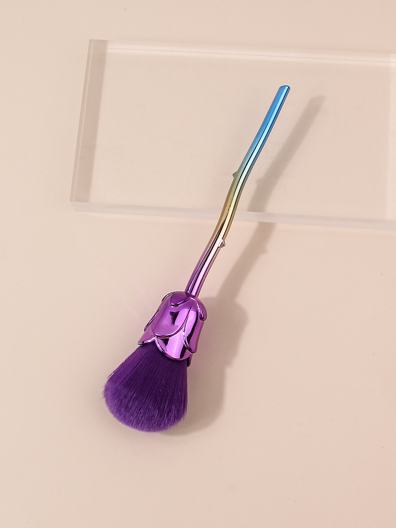 Sola Rosa cepillo suelto rubor cepillo suave pelo portátil multifuncional maquillaje cepillo de alta gama herramientas de belleza