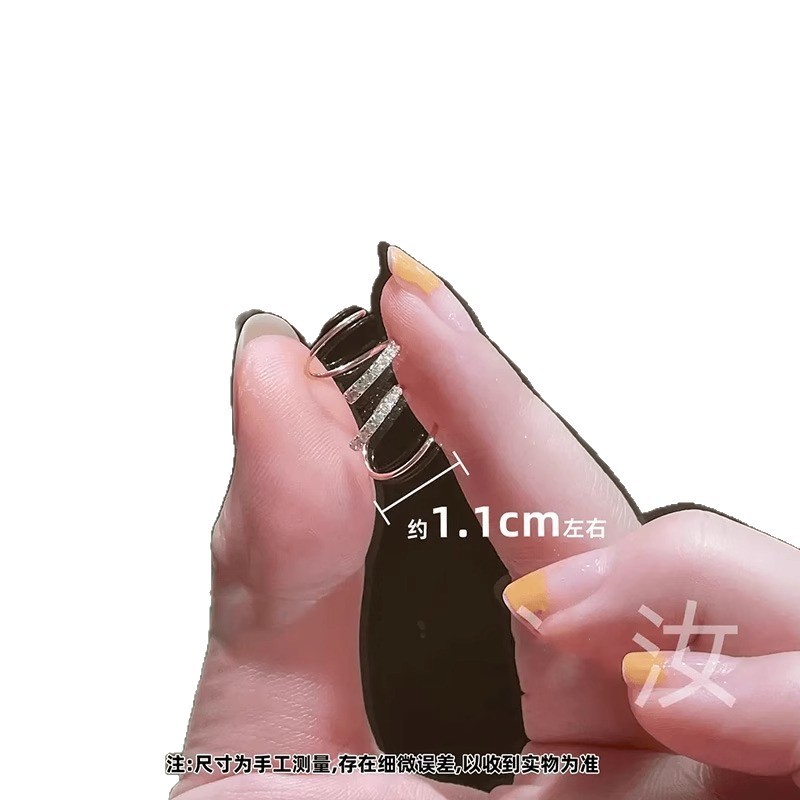 玫瑰金不规则扭曲耳钉2025新款小众设计感耳环百搭时尚简约耳饰|undefined