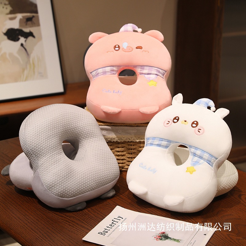 Almohada de Peluche para Siesta Algodón PP Uso Doble Faz para Oficina Dormitorio Escolar image 4