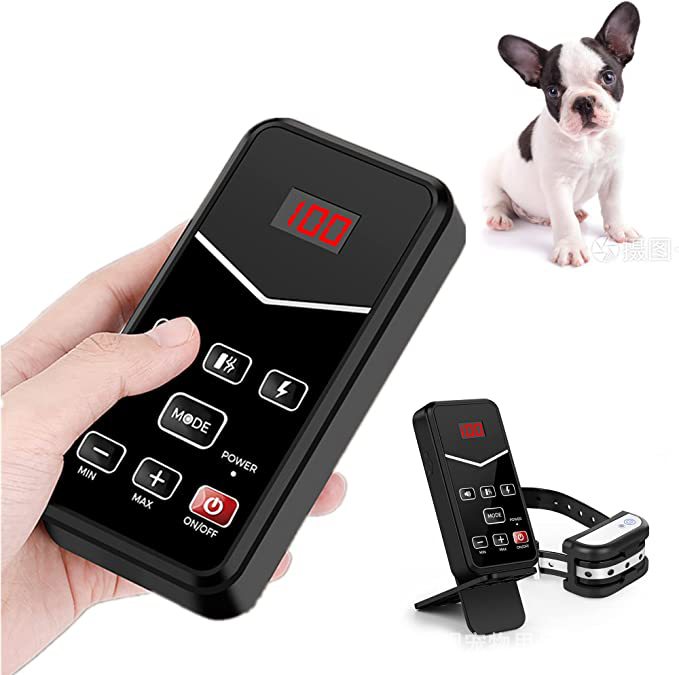 Pet Wireless Electronic Fence Remote Control Anti Barking Device Intelligent Dog Training Device Pet Dog Supplies Factory