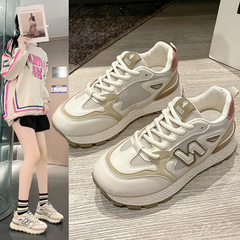 Factory Direct Supply Women's Shoes Wholesale Agan Shoes Women's Sports Shoes Cross-border Thick Sole Heeled Casual Dad Shoes Chegg Shoes