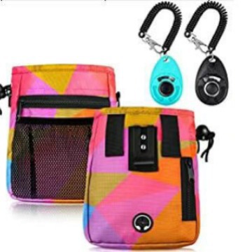 Cross-border pet feeding bag, portable dog food bag, pet dog snack bag, dog training bag, dog training bag