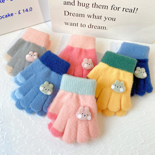 Удерживающие тепло детские перчатки для раннего возраста подходит для мужчин и женщин, в корейском стиле