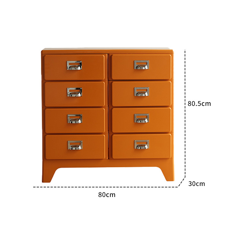 2열 4겹 주황색