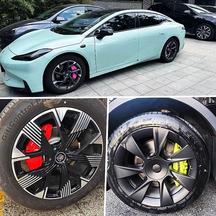 Suitable for Infiniti Q50L/Q50/Qx60/G Series/Ex/Jx/Fx Caliper Covers, Wheel Hub Brake Color Change Spray Paint