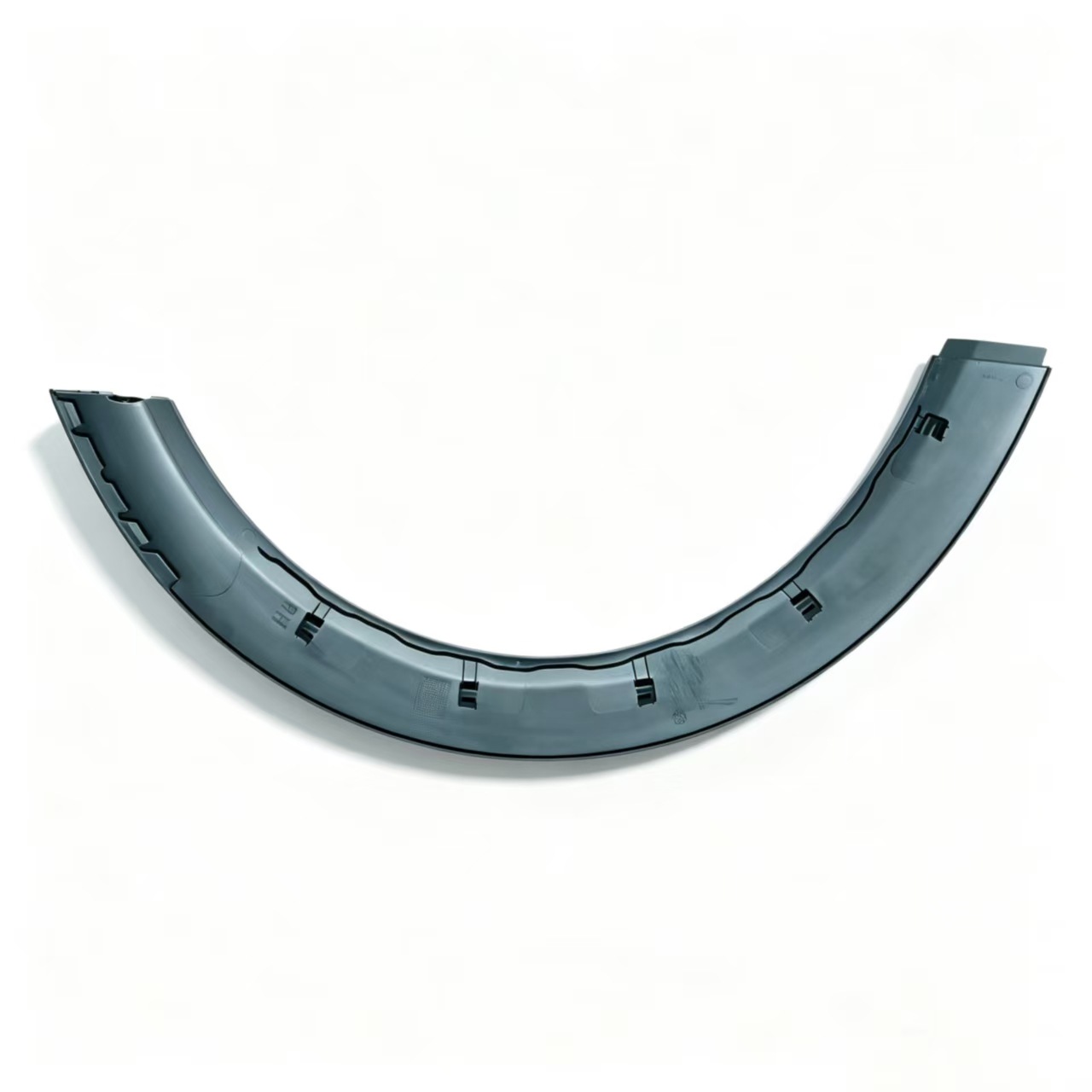 BMW Mini, left and right rear wheel arches, part numbers 51777157105L and 51777157106R, with trim