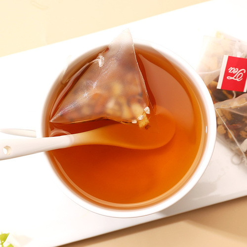 Twelve-flavored ginseng, polygonatum, wolfberry tea, men's solid golden gun, health-preserving eight-treasure tea, 250g triangular bag, mass sale