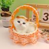 Realistic basket, toy, animal model, jewelry, cat, wholesale