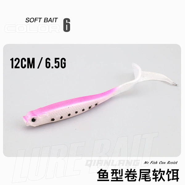 6#Pink back black spots (12cm6.5g) single bulk
